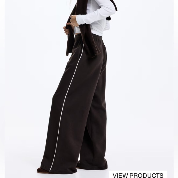 Women's Brown Wide-Leg Pants - Picture 7 of 8